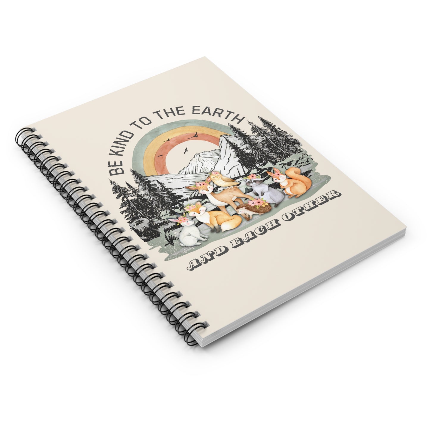 Be Kind to the Earth and Each Other - Notebook